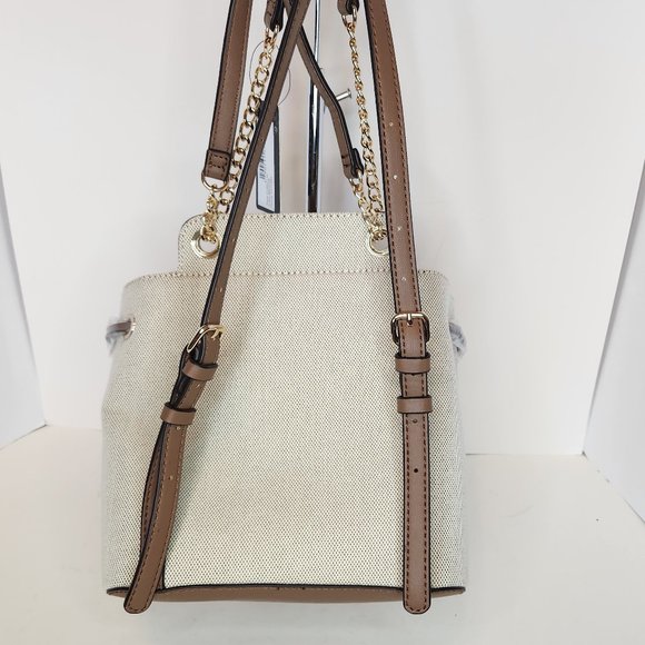 GUESS Tatiana Brown Backpack Shoulder Bag- NWT - Picture 3 of 12